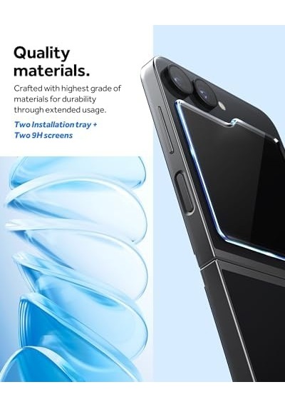 Galaxy Z Flip 6 Cam Ekran Koruyucu Kolay Kurulum Fit 2 Adet - Agl07973