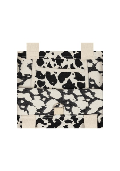 New Era Cow Jacquard Neyyan Ltcblk Kadın Tote Çanta-13815 Açık Bej