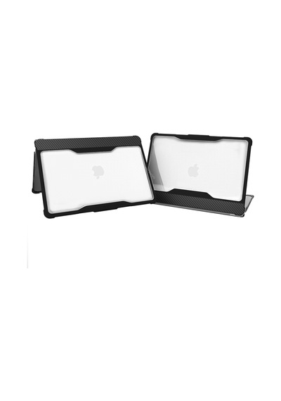 Apple Uyumlu MacBook Air Kılıf Hardcase A1369 A1466 İle Kılıf Outdoorhf Siyah