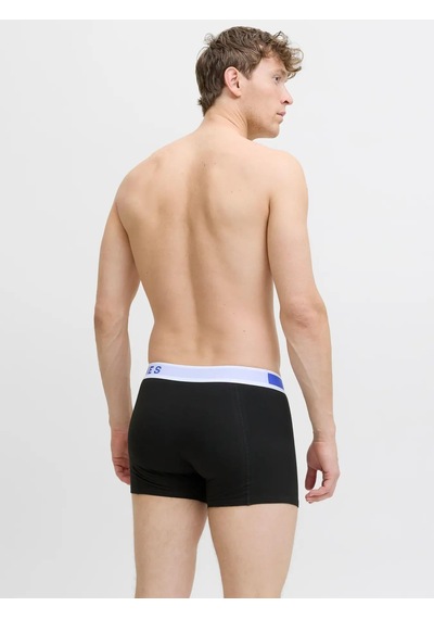 Jack & Jones Jaceaston Solid Erkek 3 Lü Set Siyah Boxer 12281991 Çok Renkli