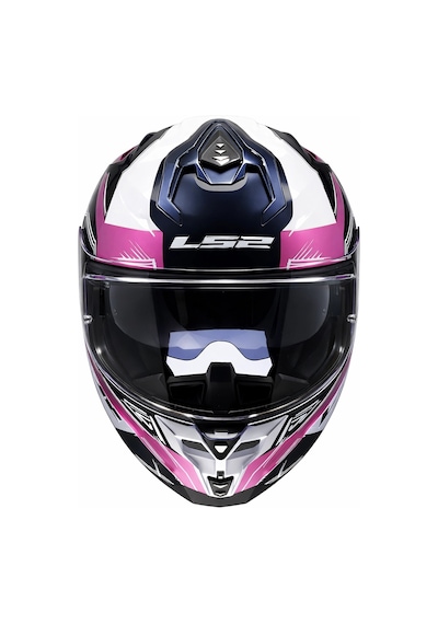 Ls2 Challenger 2 Flaman Lavanta Kask Lavanta