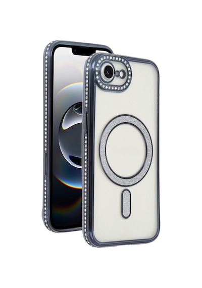 Apple iPhone  Uyumlu,  16e Joke Simli Magneticsafe Kılıf - Siyah