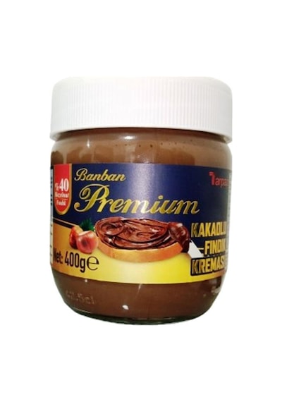 Tariş Banban Premium Kakaolu Fındık Kreması % 40 Fındık 400 G
