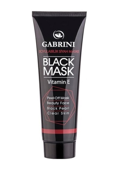 Gabrini Soyulabilir Siyah Maske