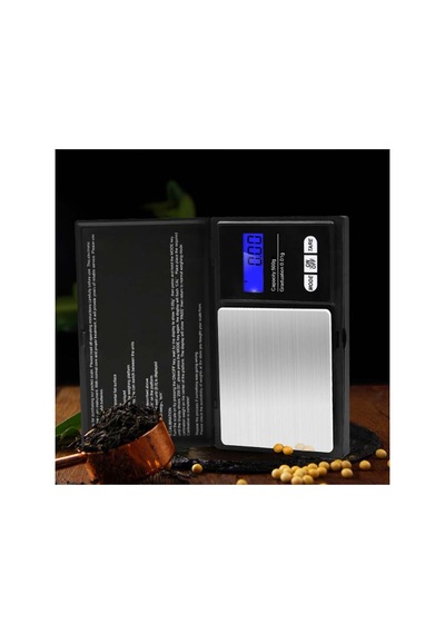Küçük Dijital Hassas Cep Ölçeği Laboratuvar Mücevher Vb. Terazisi Lcd Elektronik Tartı Max: 500 Gr