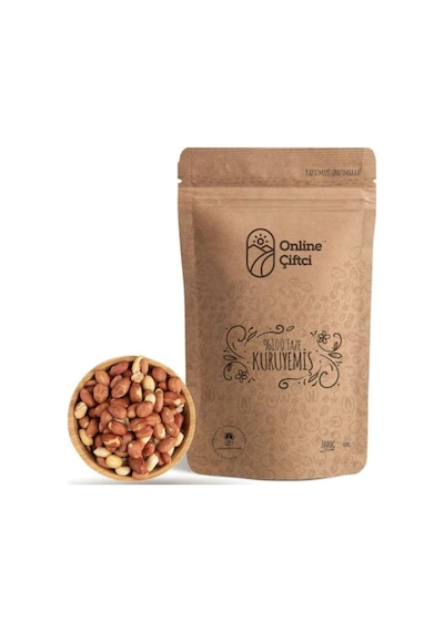 Online Çiftçi Tuzsuz Kavrulmuş Yer Fıstığı 1 KG