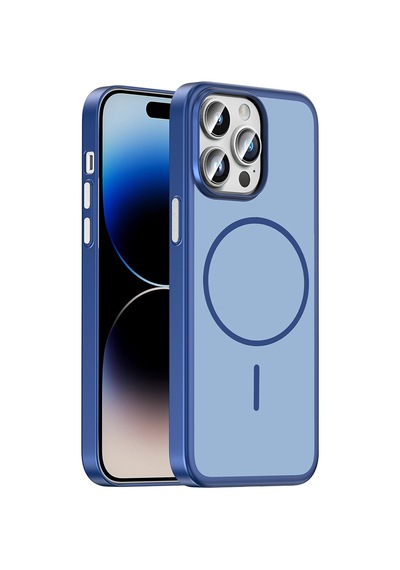 Teleplus İphone 14 Pro Max Kılıf Darbe Korumalı Msafeli Pc Sert Lora Kapak