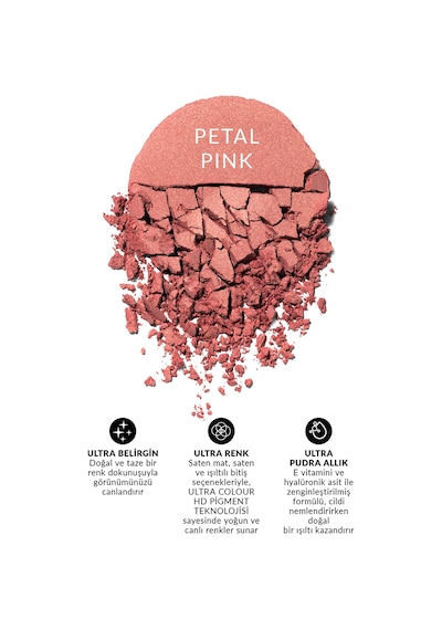 Ultra Colour Pudra Allık Petal Pink 0