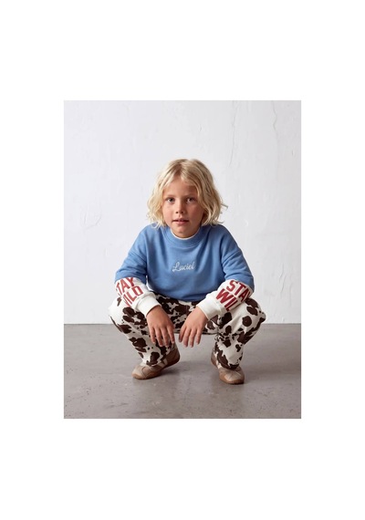 Poala Kids Roar Çift Kol Sweatshirt Çok Renkli