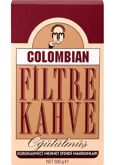 Kurukahveci Mehmet Efendi Colombian Öğütülmüş Filtre Kahve 3 x 500 G