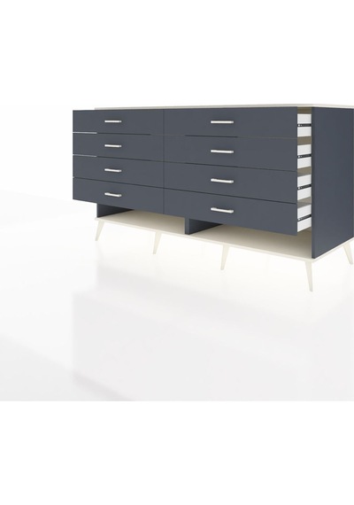 Kronos Konsol 8 Çekmeceli 176x59x99 Antrasit-aytaşı/antrasit Aytası/antrasıt - Antrasıt Kronos Konsol 8 Çekmeceli 176x59x99 Antrasit-aytaşı/antrasit Aytası/antrasıt - Antrasıt