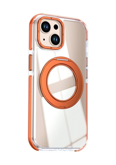 Teleplus Apple Uyumlu iPhone 14 Kılıf Smatch 360 Dönerli Tpu Magsafe Kapak