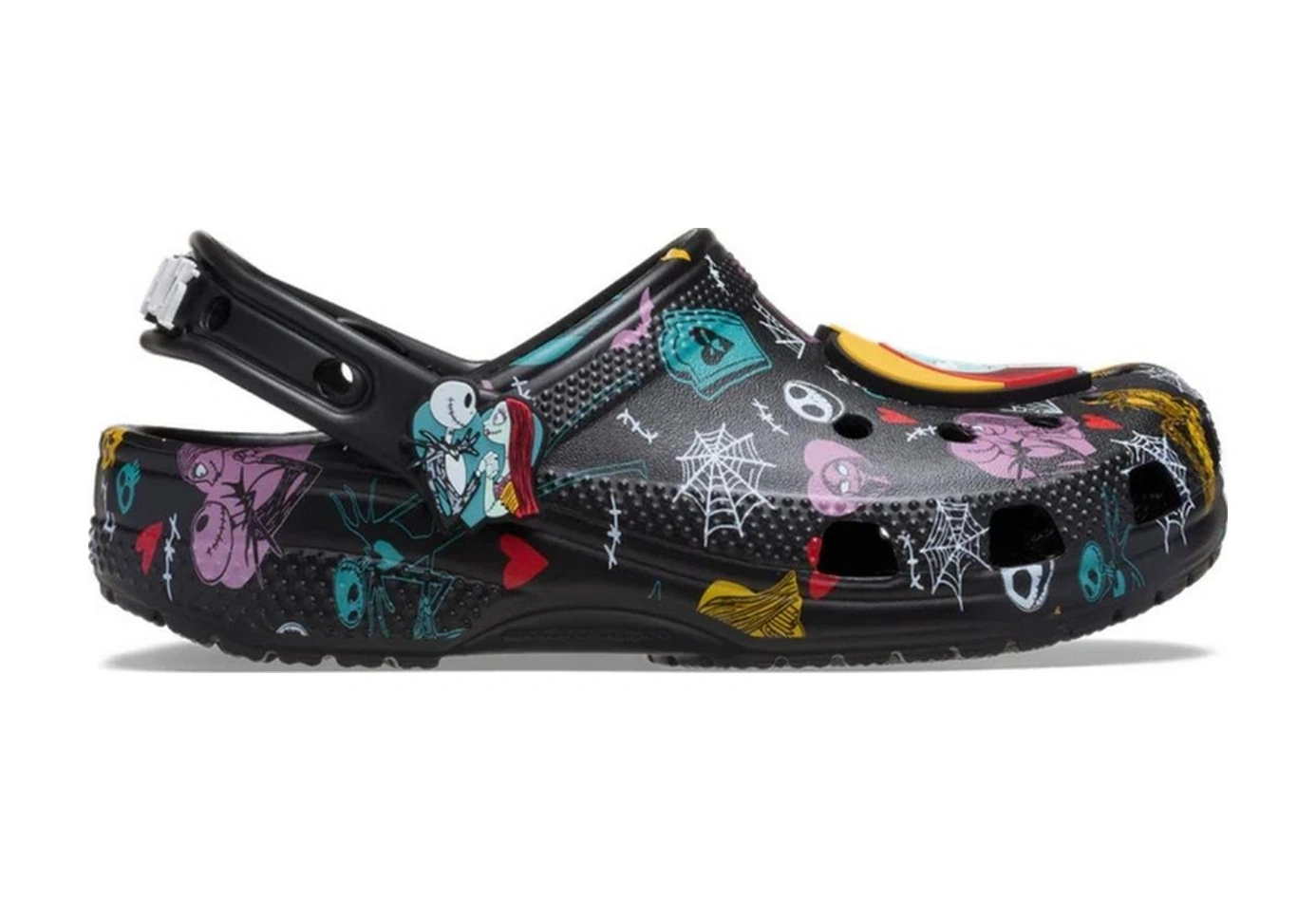 Crocs Classic Clog K Nightmare Multi Çocuk Terlik-10857 Siyah