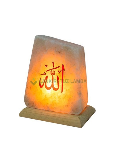Çankırı Tuz Lamba'dan Kırmızı Allah Lafızlı Tuz Lambası