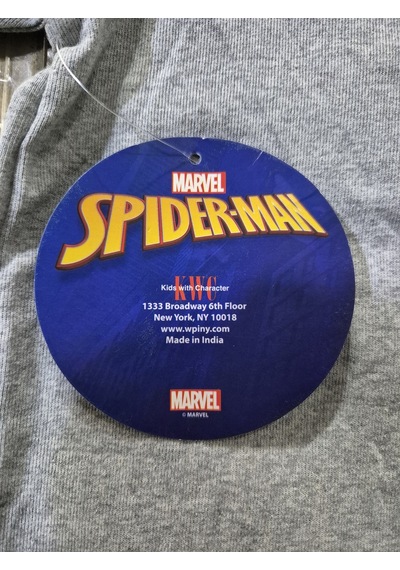 Hasyılmaz Marvel Spiderman 14-16 Yaş Çocuk T-shirt Mavi
