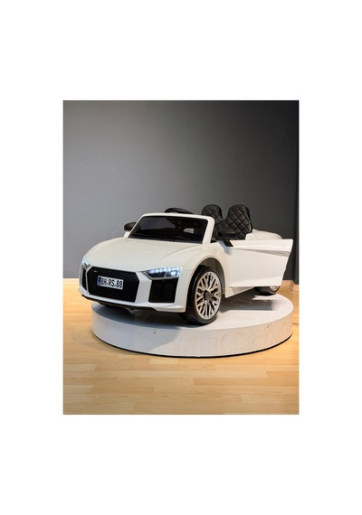 446 Akülü Araba Audi 12v Beyaz