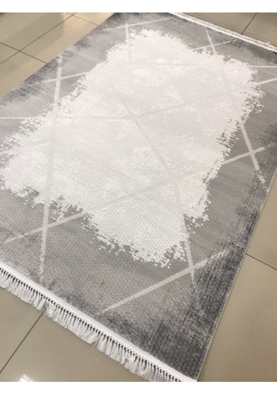 Merinos Halı Elegance 74423 096 Serisi Akrilik Salon Oturma Yatak Odası Halısı Gri - Krem