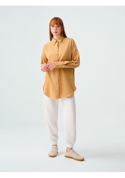 LOFT Regular Fit Kadın Pantolon Lf2031406 Q1.v1 Beyaz