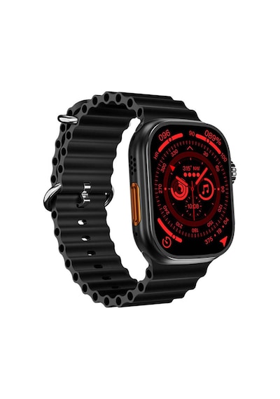 İos Ve Android Uyumlu Akıllı Saat Ra23 Smart Watch 49mm Ip67 Sertifikalı Siyah Siyah