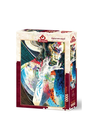 Hintli 1000 Parça Eğitici Tablo Puzzle Yapboz