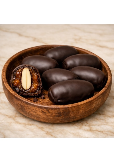 Çikolatalı Bademli Hurma 1 Kg 64512592