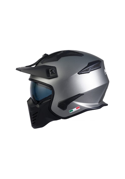 Sway Sw726x Tokyo Modüler Çene Açılır Kask Mat Titanium