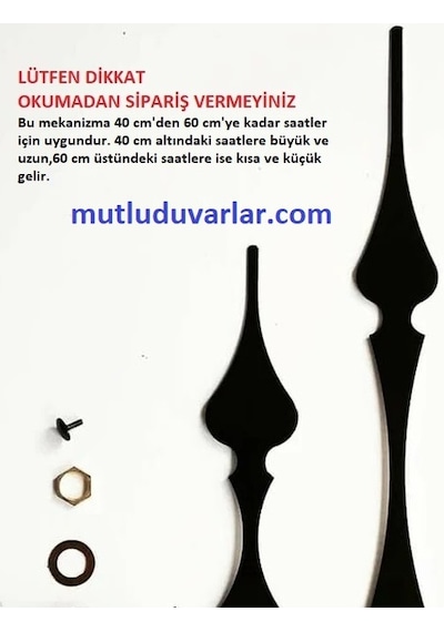 Büyük Saat Motoru-saat motoru-saat mekanizması-saat aparatı Diğer