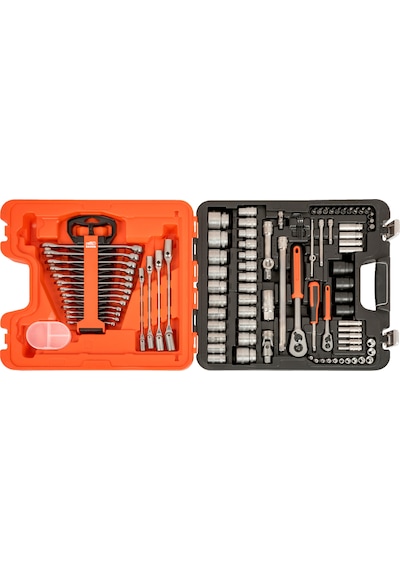 Bahco S87+7 92 Parça Lokma Takımı 1/4 + 1/2 + Kombine Anahtar Tk.