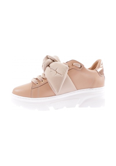 Dgn Es853-23y Kadin Kalin Taban Fiyonklu Sneakers Ayakkabi ES853-2007-R12632 Ten