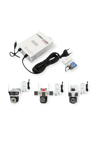 12 Volt Ups Adaptör Şarjlı Voltaj Korumalı Güç Kaynağı