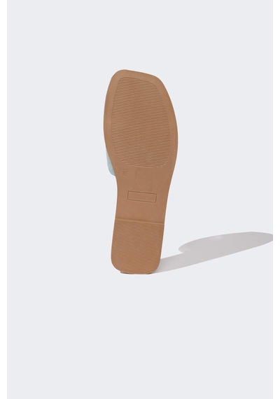 DeFacto Kadın Düz Taban Jean Terlik D8978AX25SMBE219 Mavi