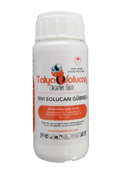 Solucan Gübresi Katkılı Sıvı Organik Yaprak ve Sulama için 100 ML