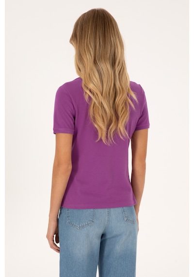 U.s. Polo Assn. Kadın Menekşe Tişört 50320032-vr037 Menekse