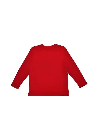 United Colors Of Benetton Bnt-b21643 Erkek Çocuk Uzun Kollu Tshirt Kirmizi
