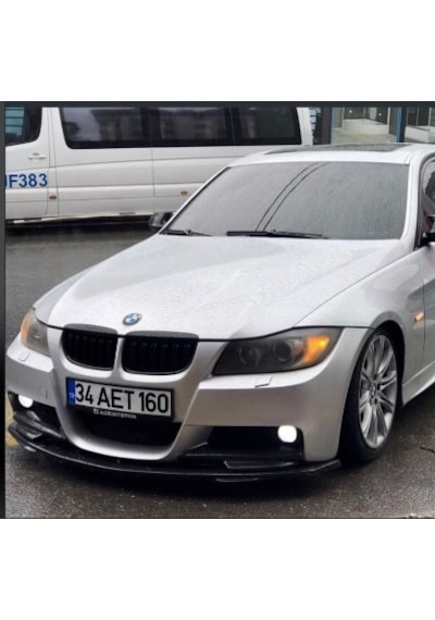 Bmw E90 M Flap + Lip - Plastik - Parlak Siyah