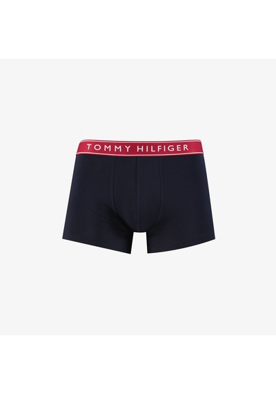 Tommy Hilfiger Lastikli Logolu Erkek Lacivert 3'lü Boxer Um0um03457 Lacivert