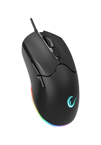 Rampage Km-9858 Jazzy V2 Siyah Usb Rgb Aydınlatmalı Q 12800 Dpı Mouse Gaming Oyuncu Klavye Mouse Set Optik
