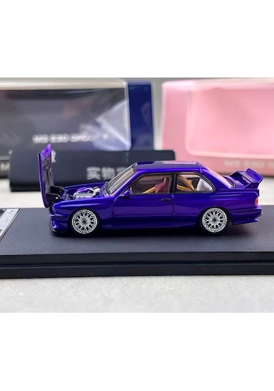 Mortal Model Bmw E30 M3 Group A Metallic Purple Mor Pleksi 1/64