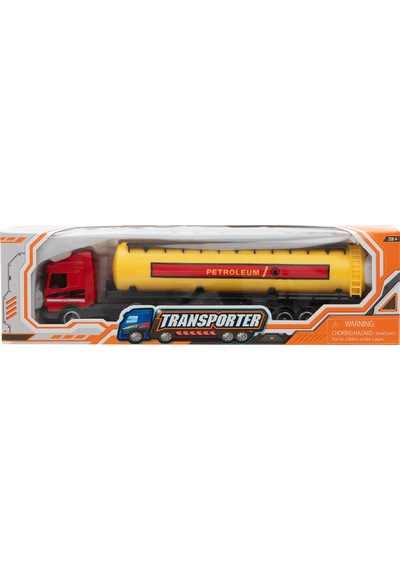 Express Wheels Transporter Die Cast Tanker Kamyon Kırmızı