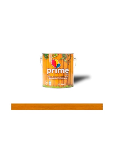 Hemel Prime Su Bazlı Ahşap Vernik - Bal 2,5 Litre