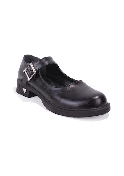Dagoster Dza07-1004v01 Siyah Günlük Loafer Kadın Ayakkabı Siyah