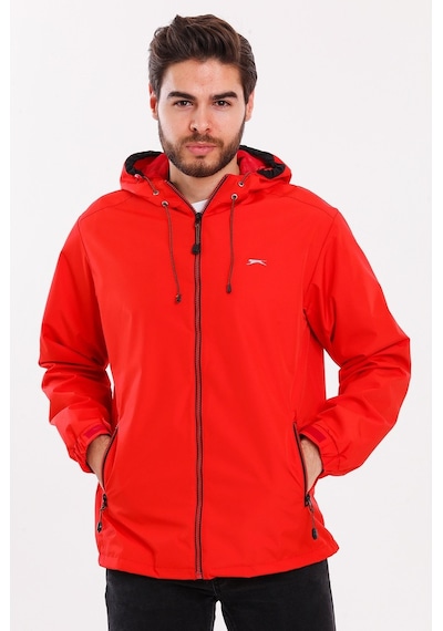 Slazenger OFANS Erkek Yağmurluk Kırmızı