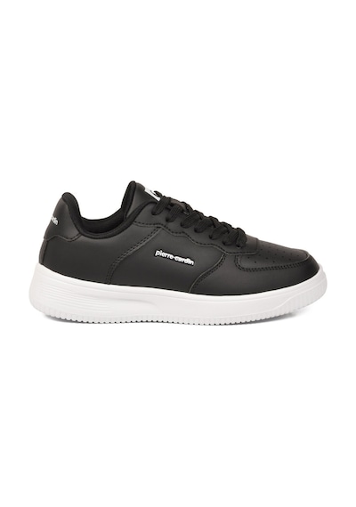 Pierre Cardin Siyah Beyaz Bağcıklı Hafif Unisex Spor Ayakkabı Pcı-10120 Z Siyah - Beyaz