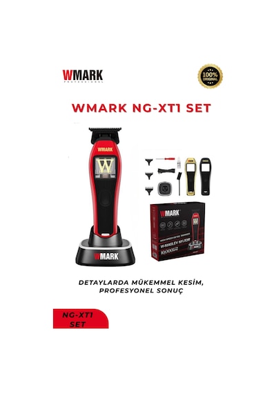 Vector Motor Detail Trimmer Type-c Şarjlı, 2 Yedek Kapaklı Ense Ve Sakal Makinesi