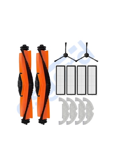 Dreame D10 Plus D10s Plus D10 Plus Gen 2 Uyumlu 2 Ana Fırça 2 Yan Fırça 4 Filtre 4 Mop Pkt-iasgf0001384