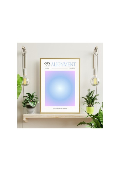 Aura Poster Seti-angel Numbers Poster Seti-9 Adet