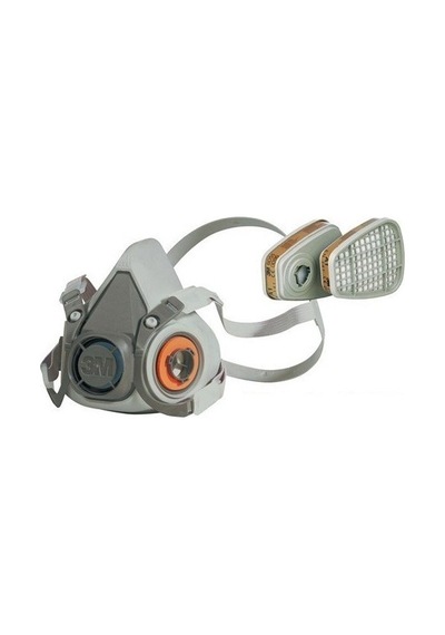 3M 6200 Orta Boy Yarım Yüz Maskesi + 1 Filtre