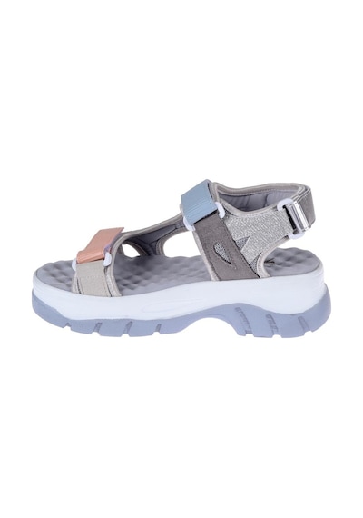 Pullman Cırtlı Comfort Kadın Sandalet Sms-4740 Gri Multi-gri Multi Çok Renkli