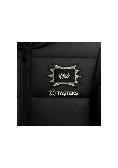 Taşlı Ütülenebilen Veya Sticker Olarak Kullanılabilen ' Vibes ' Yazılı Patch