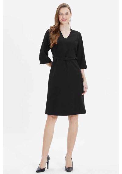 Selen Kadın Elbise 24ysl7458 Siyah